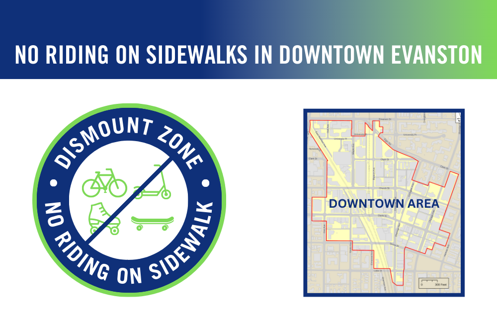 no riding on downtown sidewalks